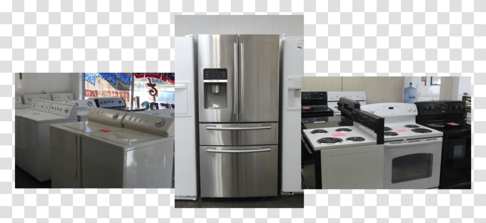 Picture Kitchen, Appliance, Refrigerator Transparent Png