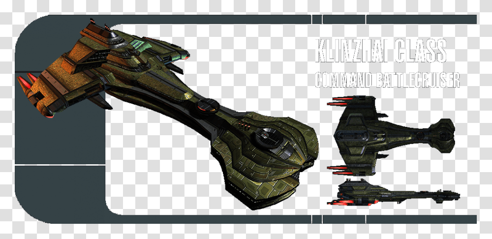 Picture Klinzhai Command Battlecruiser, Gun, Weapon, Weaponry, Spaceship Transparent Png