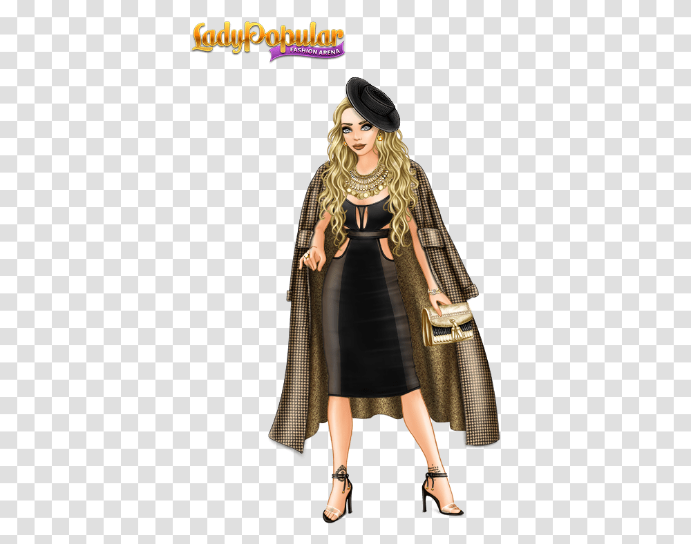 Picture Lady Popular, Person, Fashion, Costume Transparent Png