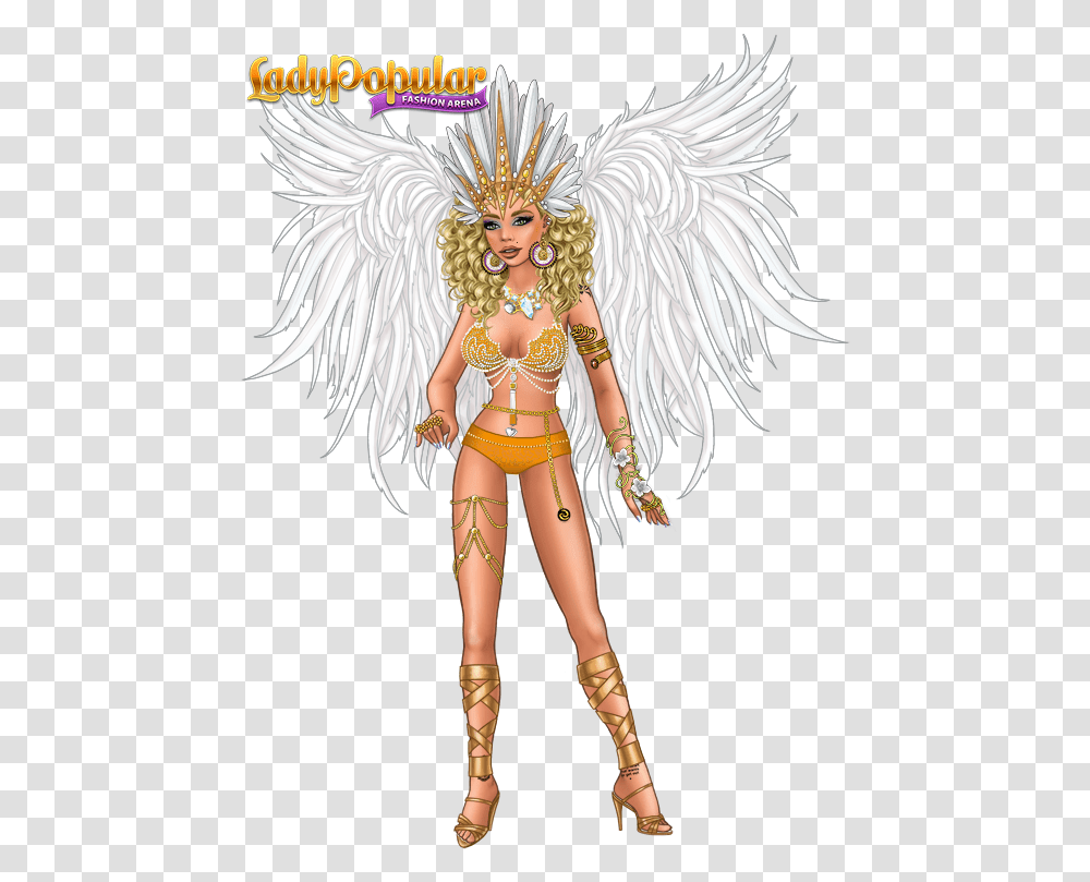 Picture Lady Popular Fashion Arena View, Person, Human, Angel Transparent Png