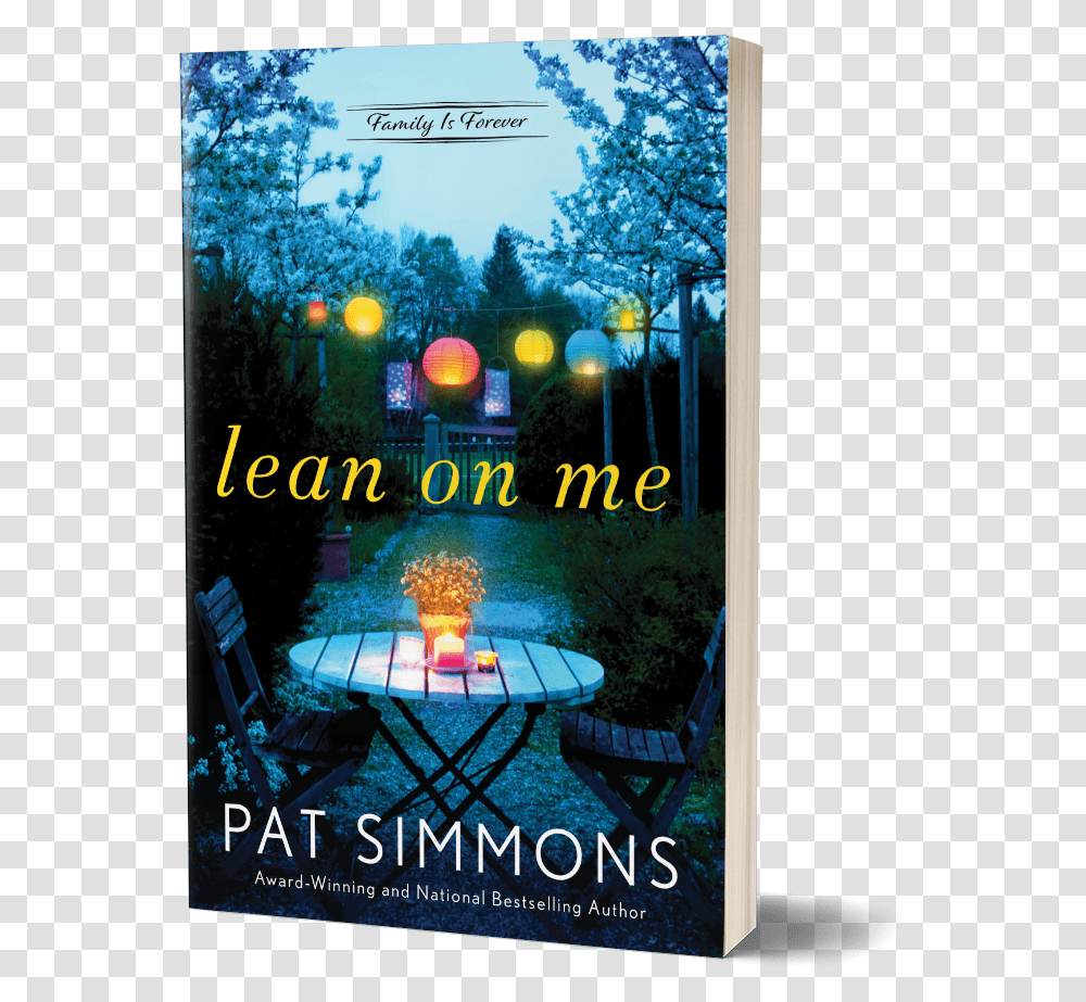 Picture Lean On Me Pat Simmons, Poster, Advertisement, Chair, Furniture Transparent Png