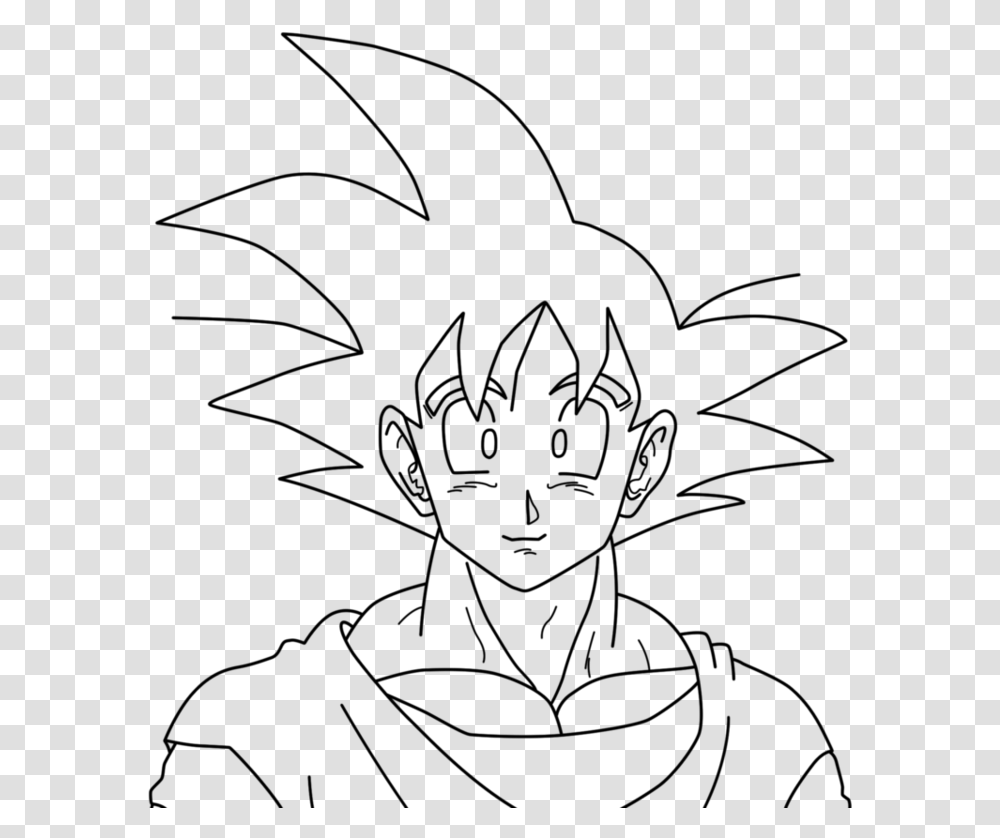 Picture Library Stock Drawing Kid Goku Kid Goku Drawing, Gray, World Of Warcraft Transparent Png