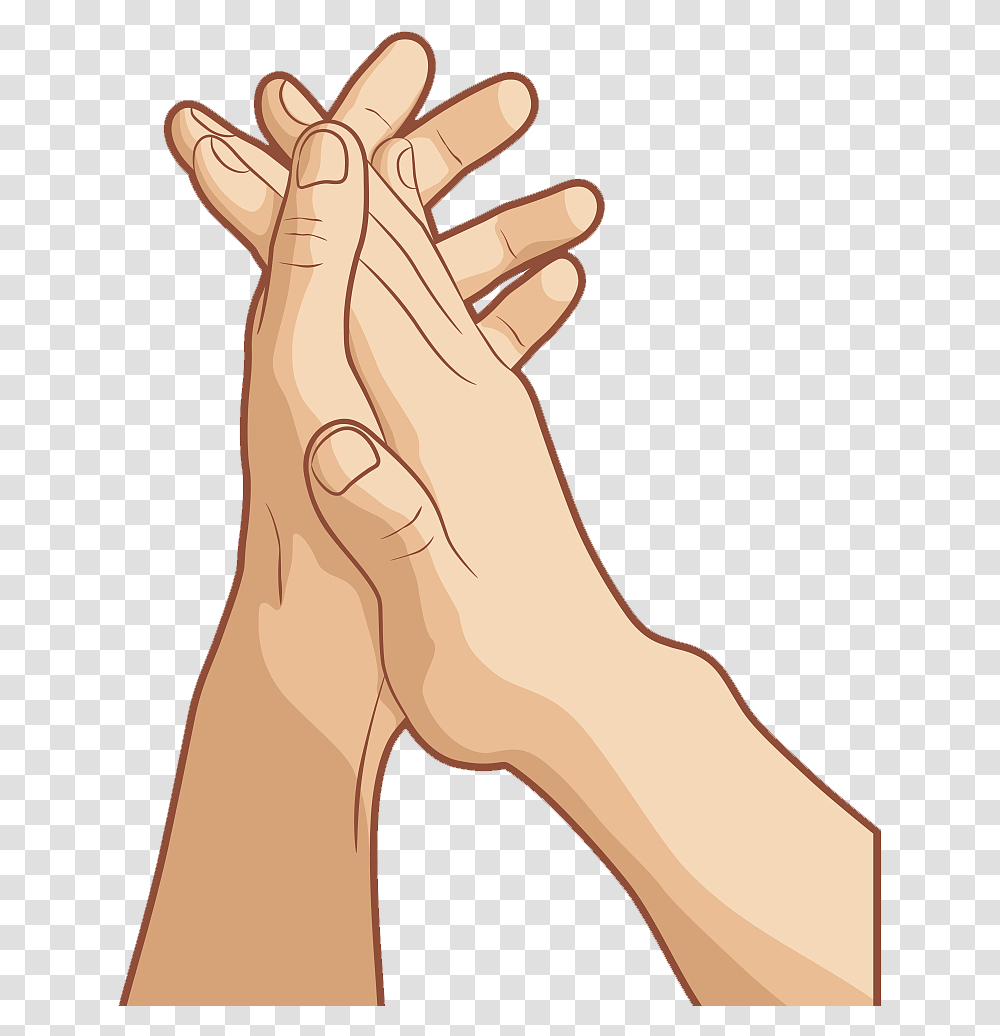 Picture Library Stock Hand Applause Clip Art And Welcome Taper Dans La Main, Axe, Tool, Wrist, Massage Transparent Png