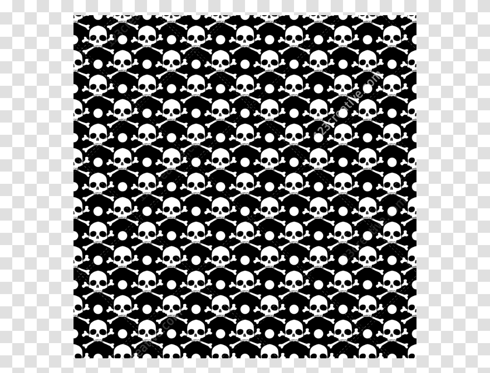 Picture Library Stock Patterns Gothic Skull Pattern Background, Rug Transparent Png