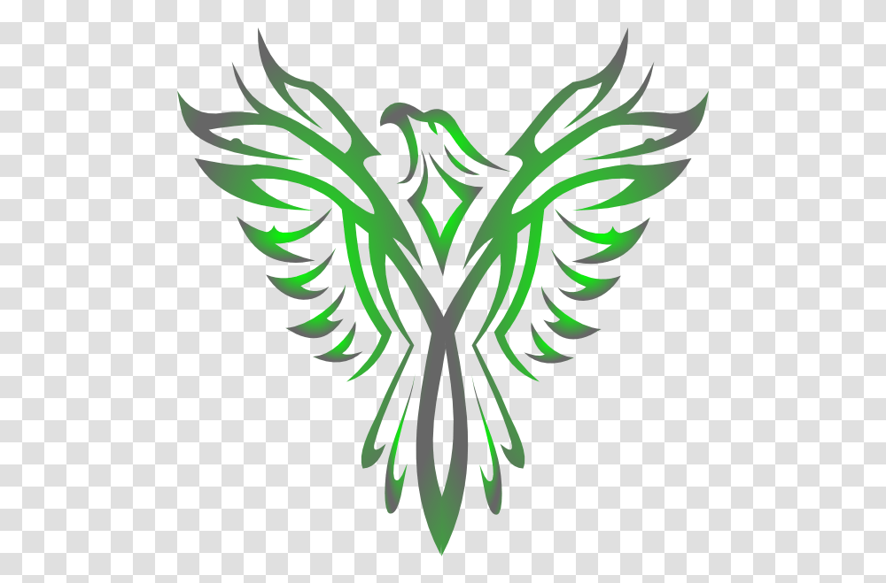 Picture Logo Eagle Black And White, Symbol, Emblem, Trademark, Green Transparent Png