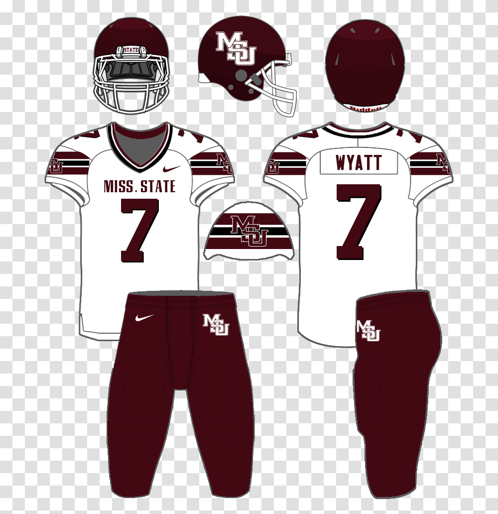 Picture Maroon And White Football Jersey, Apparel, Shirt, Helmet Transparent Png