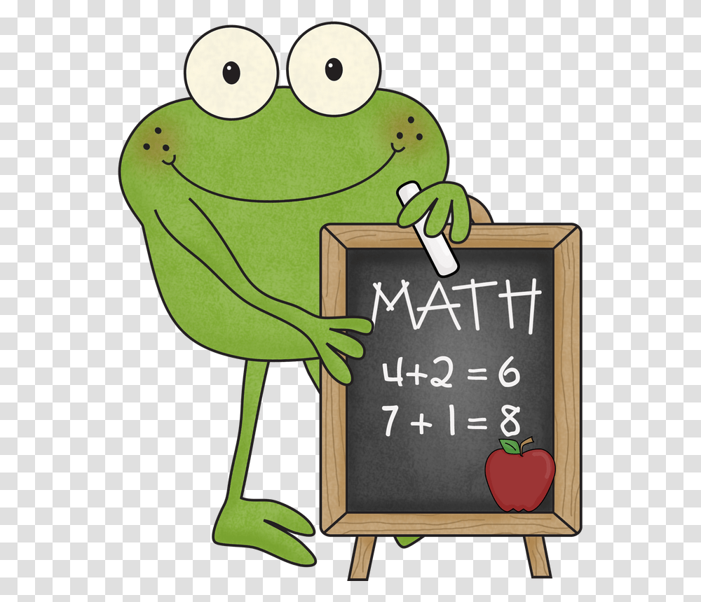 Picture Math Frog Clip Art, Animal, Mammal, Blackboard Transparent Png