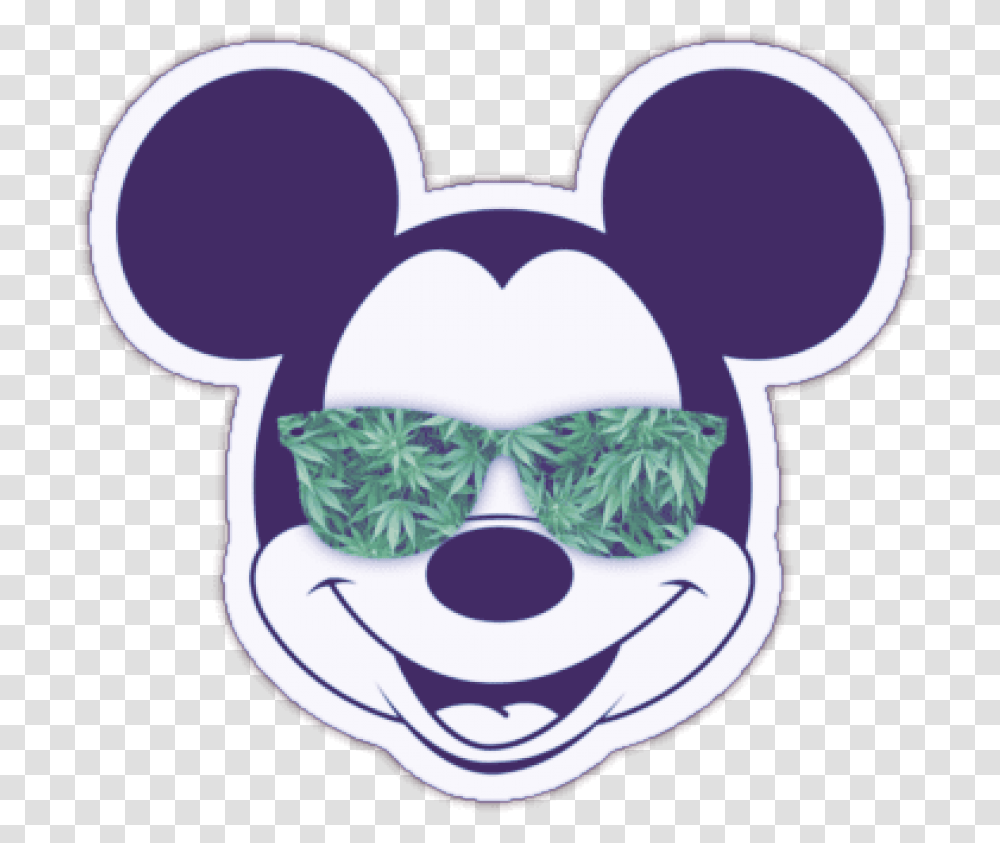 Picture Mickey Mouse Face Svg, Label, Plant, Sticker Transparent Png