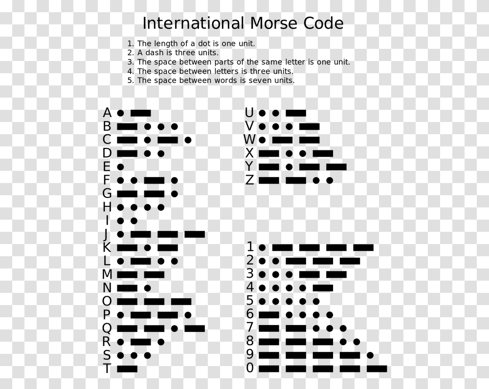 Picture Morse Code, Gray, World Of Warcraft Transparent Png