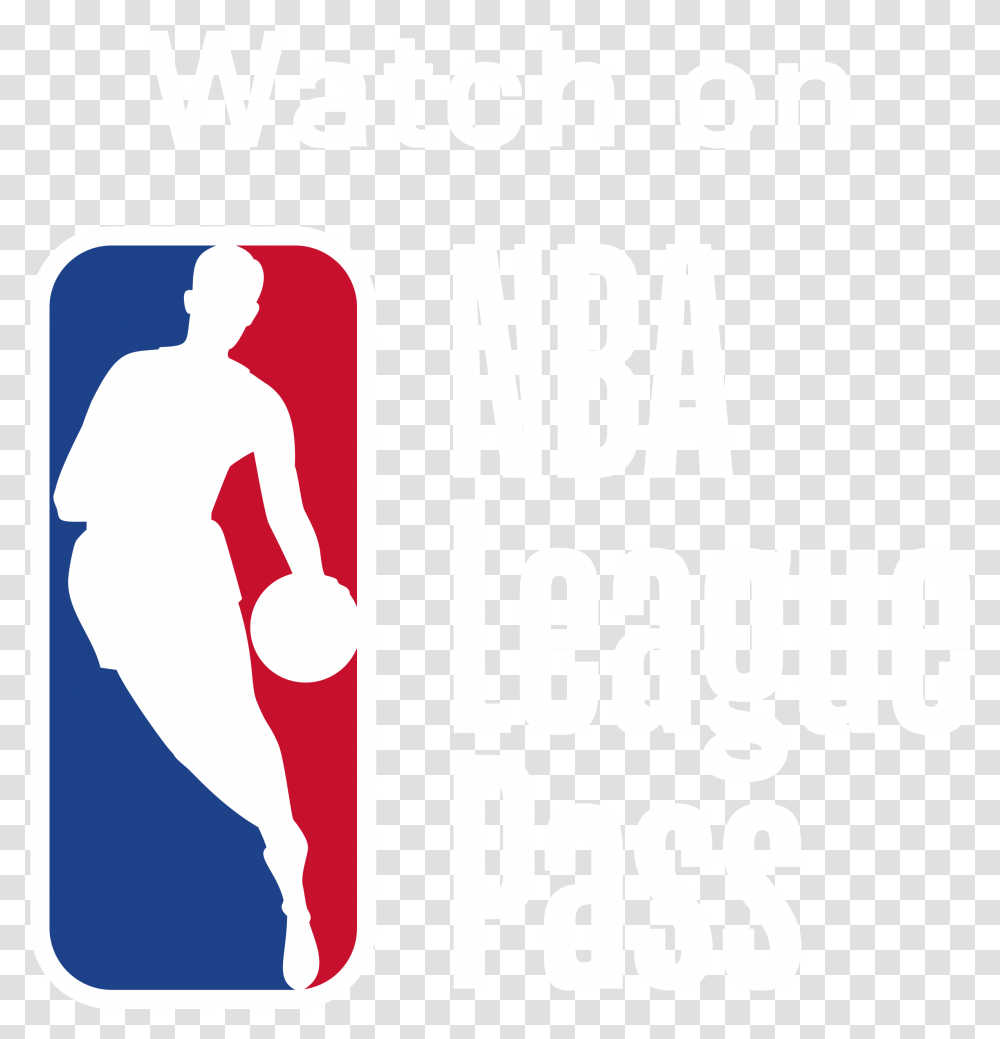 Picture Nba Logo, Person, Text, Symbol, Sign Transparent Png