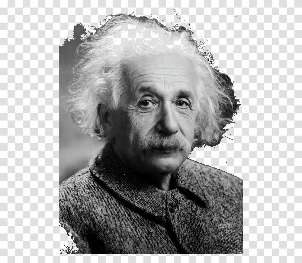 Picture Of Albert Einstein In Albert Einstein, Head, Face, Person, Portrait Transparent Png
