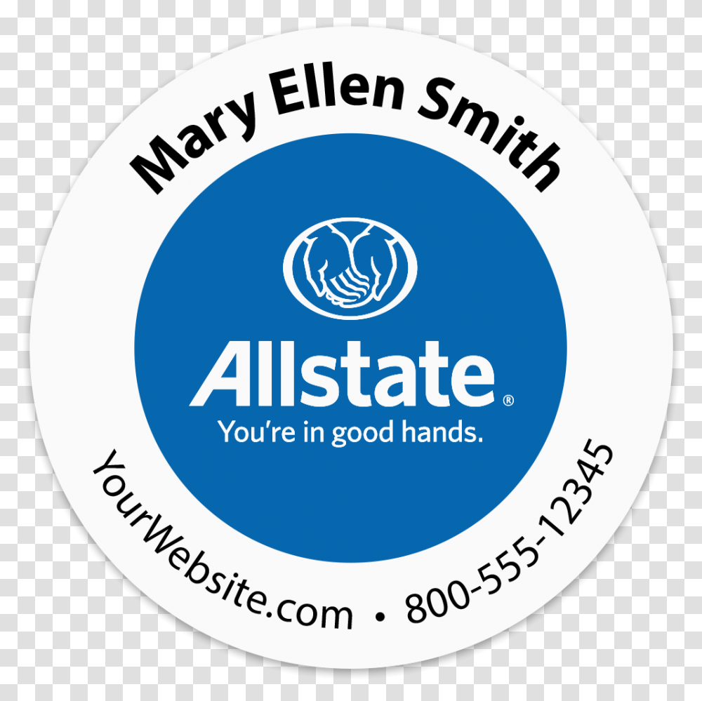 Picture Of Allstate Allstate, Label, Logo Transparent Png