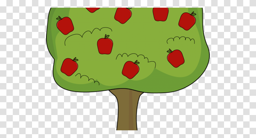 Picture Of An Free Cartoon Apple Tree, Rattle, Musical Instrument, Green, Plant Transparent Png