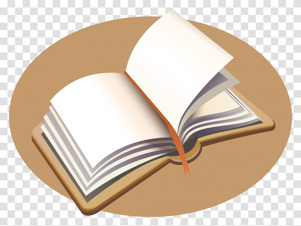 Picture Of An Open Book, Lamp, Novel Transparent Png