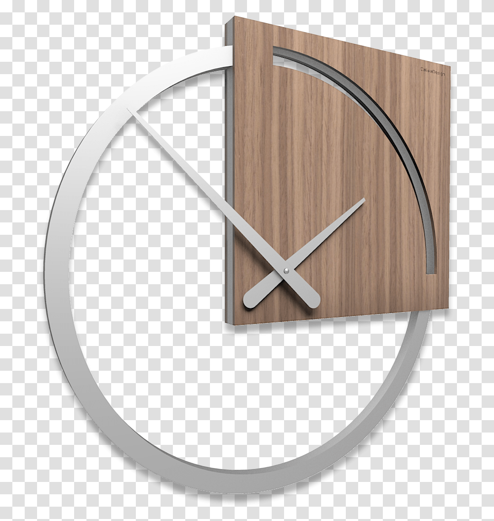 Picture Of Callea Design Karl Wall Clock Modern Design Orologio Da Parete Grigio, Analog Clock Transparent Png