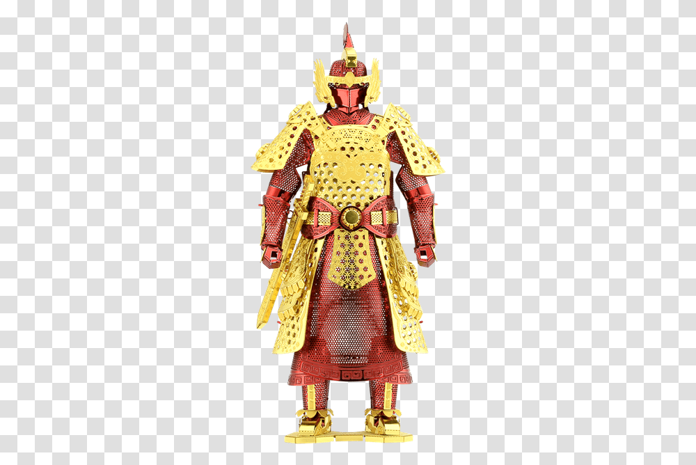 Picture Of Chinese Armor Metal Earth Ming Armor, Samurai, Toy, Doll, Costume Transparent Png