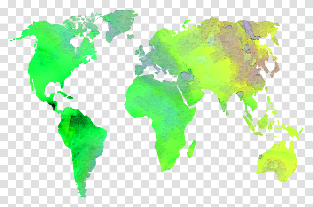 Picture Of Diagram World Background High Resolution World Map, Plot, Atlas, Land, Outdoors Transparent Png