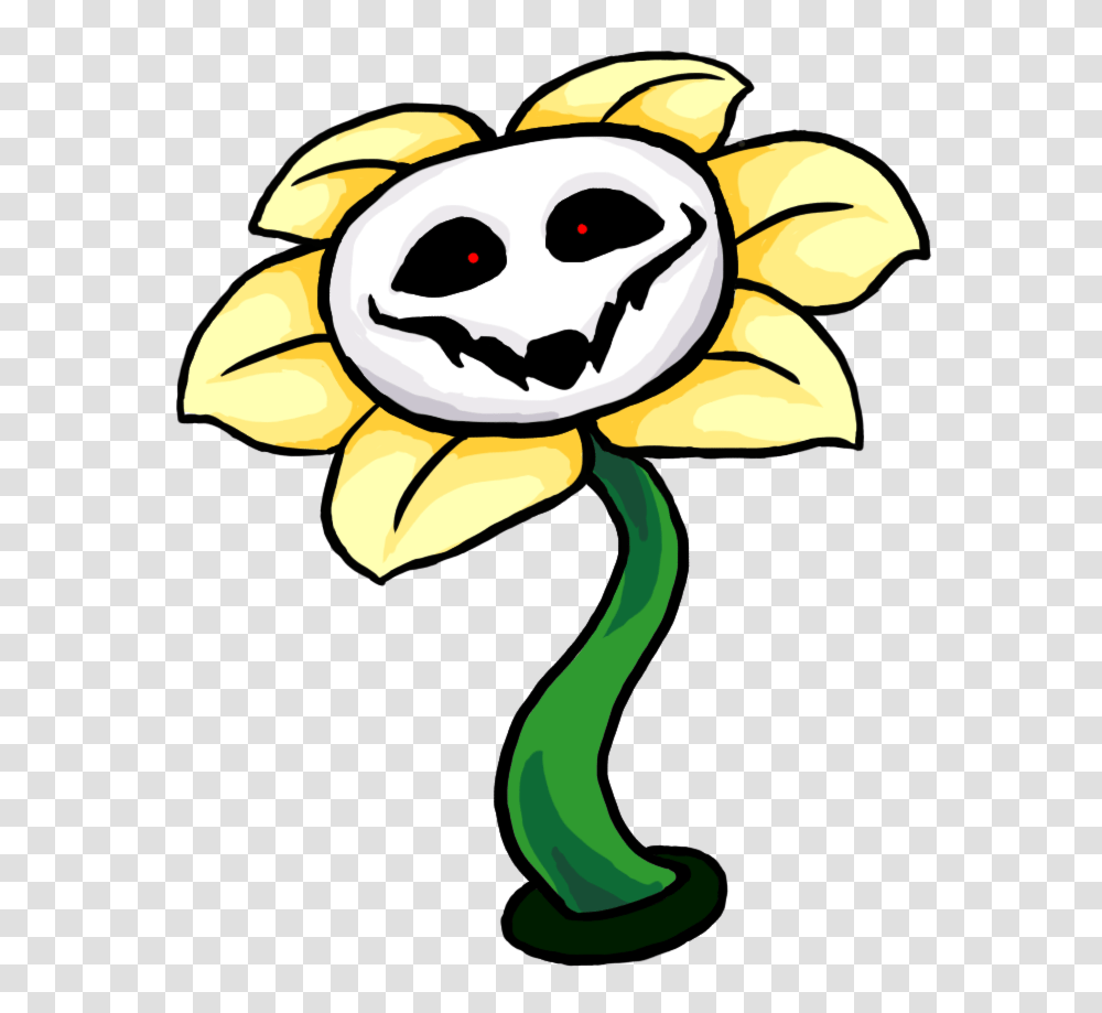 Picture Of Flowey I Drew Recently Undertale, Plant, Flower Transparent Png