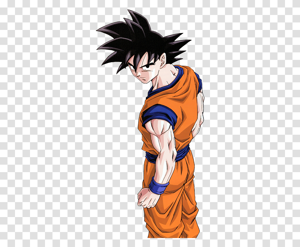 Picture Of Goku From Dragon Ball Z With An Added Ddjvector Do Goku Normal Kamehameha, Manga, Comics, Book, Person Transparent Png