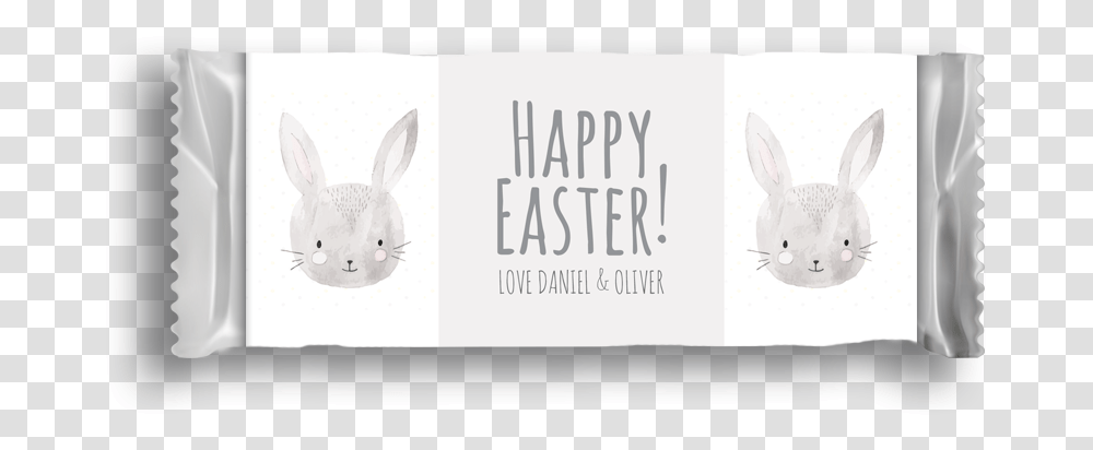 Picture Of Grey Easter Bunny Wrapper, Animal, Screen Transparent Png