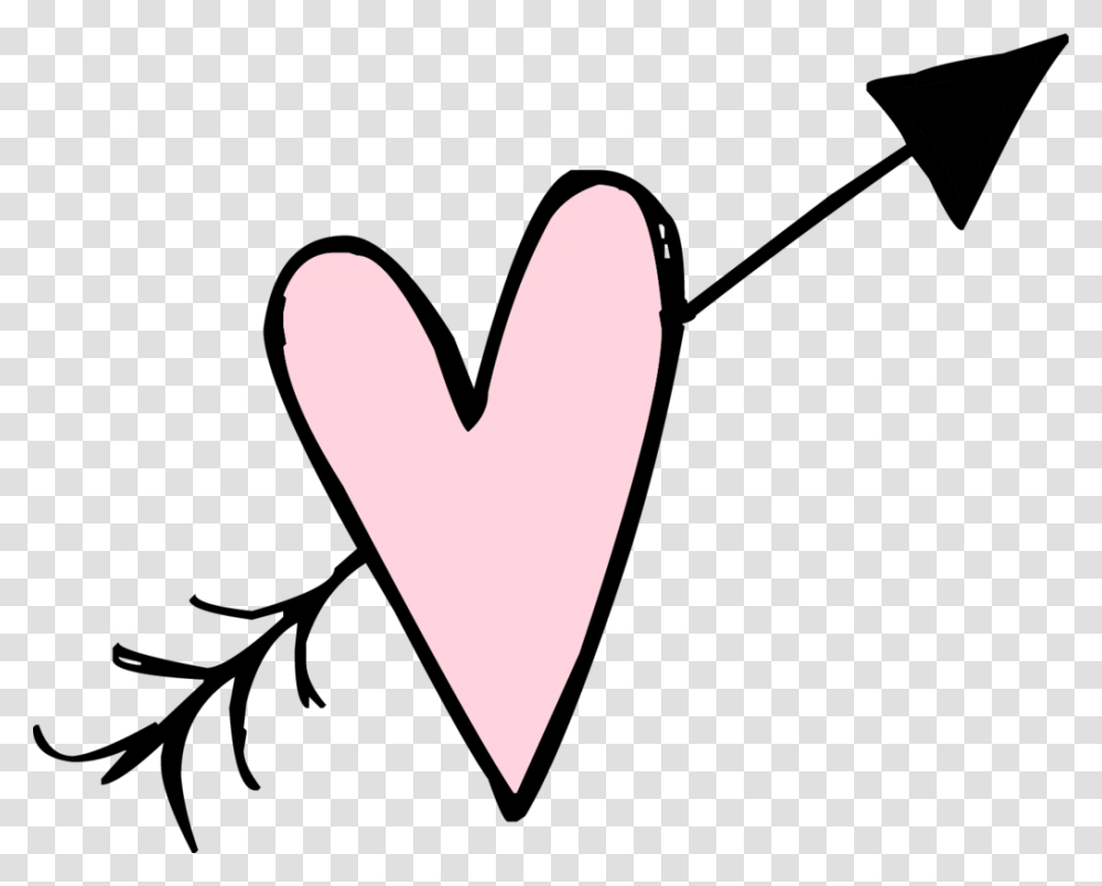 Picture Of Heart Arrow Clip Art Holidays Valentine Transparent Png