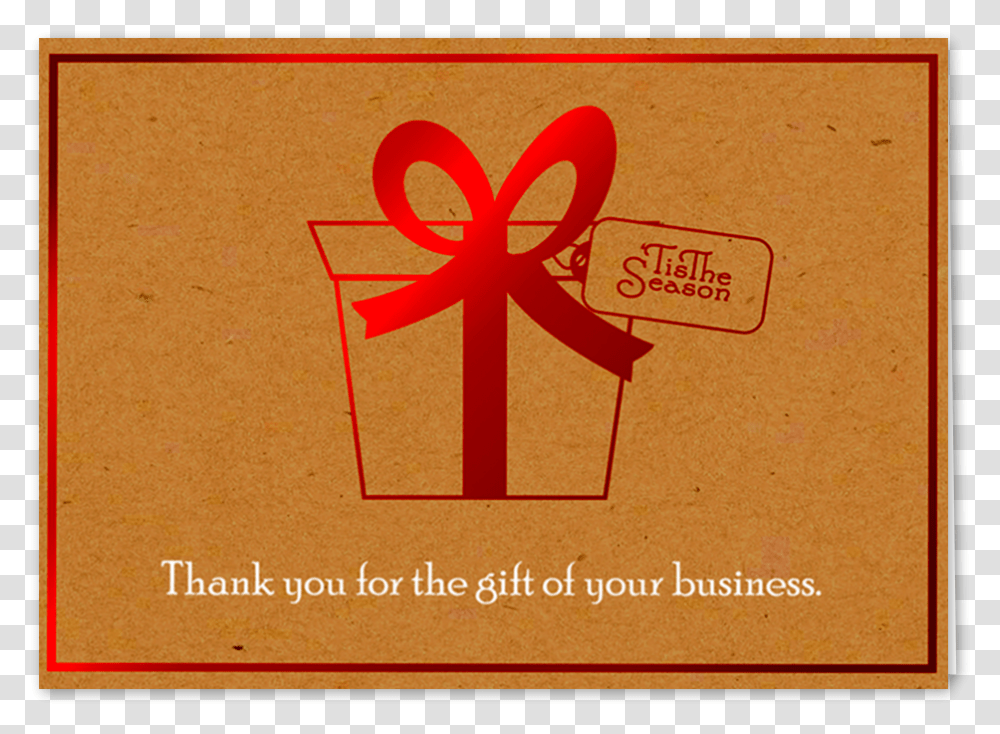 Picture Of Holiday Business Appreciation Greeting Card Illustration, Poster, Advertisement, Envelope Transparent Png