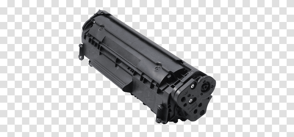Picture Of Hp 12a Micr Toner Cartridge Q2612a Hp M1005 Printer Cartridge, Gun, Weapon, Weaponry, Handgun Transparent Png