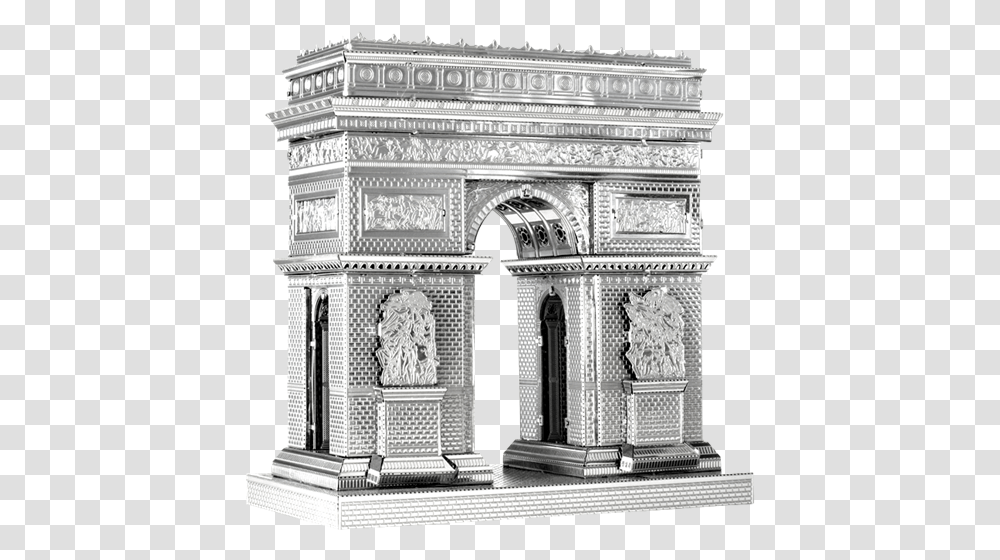Picture Of Iconx Arc De Triomphe, Architecture, Building, Temple, Pillar Transparent Png