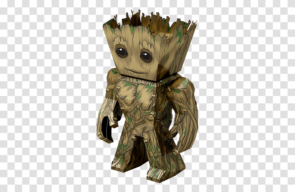 Picture Of Legends Metal Earth Groot, Apparel, Painting, Paper Transparent Png
