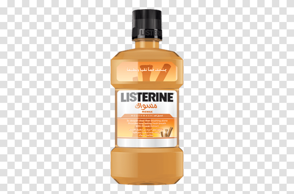 Picture Of Listerine Miswak 500ml Listerine Cool Mint, Label, Beverage, Food Transparent Png
