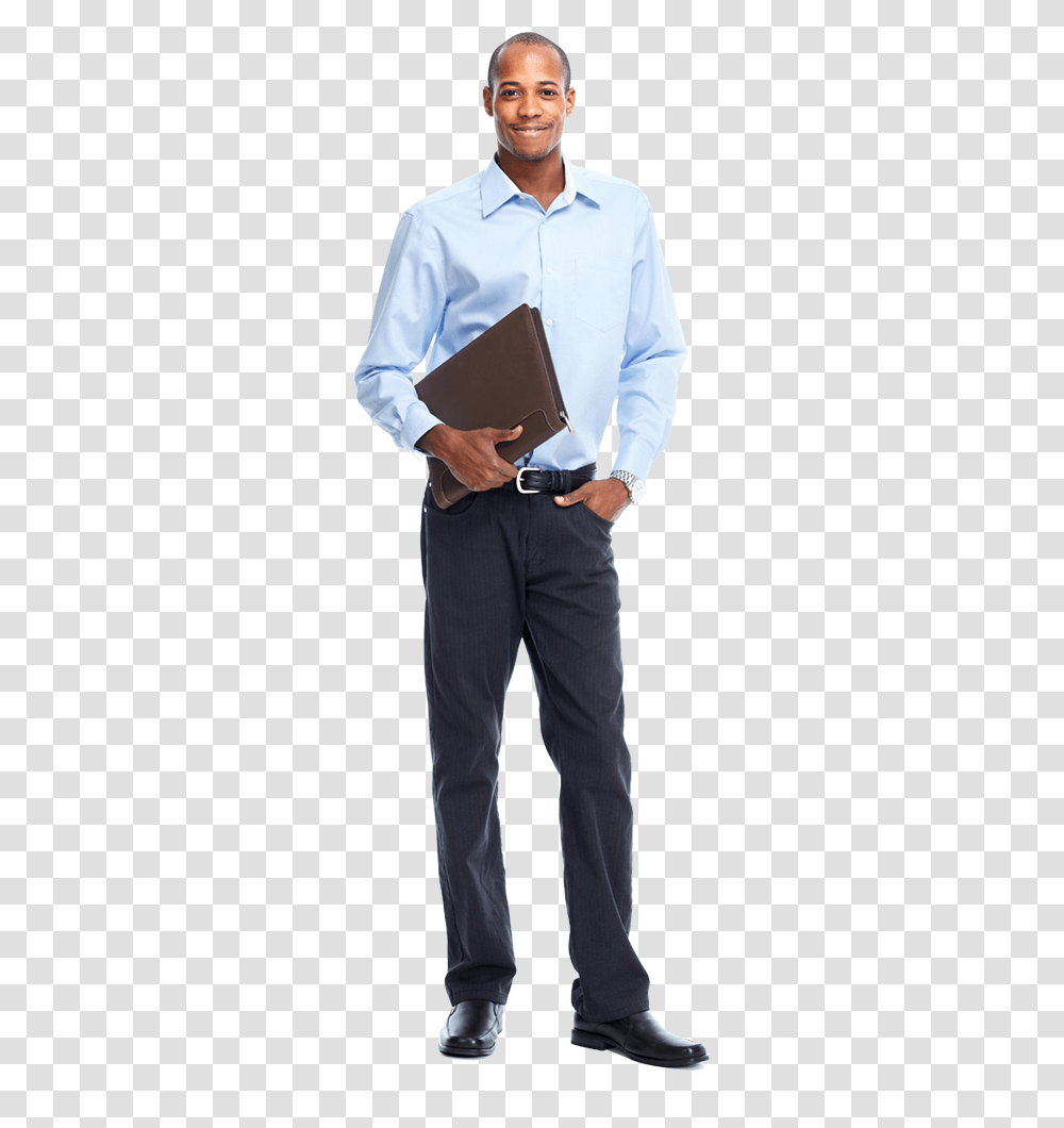 Picture Of Male Business Casual Person Smiling Business Casual Man, Pants, Apparel, Shirt Transparent Png