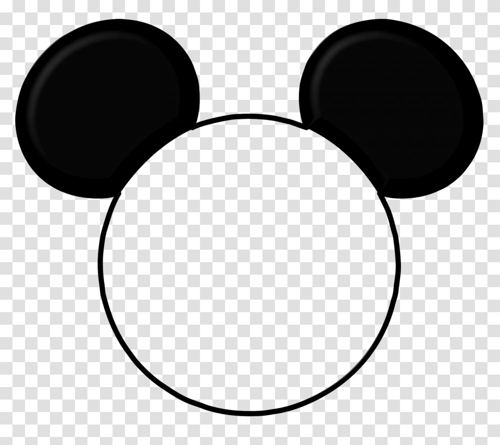 Picture Of Mickey Mouse Head Free Download Clip Art, Silhouette, Cushion, Photography, Shooting Range Transparent Png