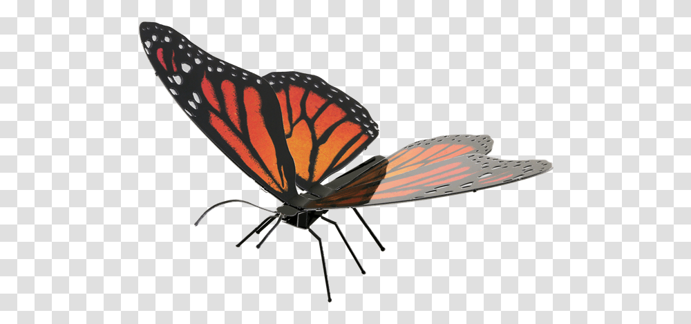 Picture Of Monarch Metal Earth Monarch Butterfly, Insect, Invertebrate, Animal, Bird Transparent Png