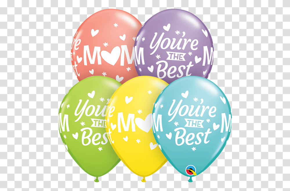 Picture Of Mum You're The Best Balloon Birthday Party Transparent Png