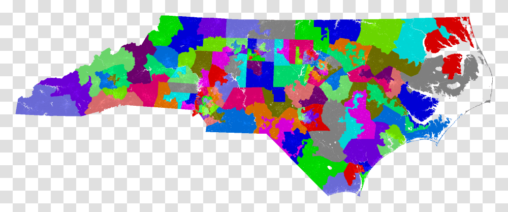 Picture Of Nc S Jaggy Rambling Districts Map Of North Carolina, Plot, Diagram, Atlas Transparent Png
