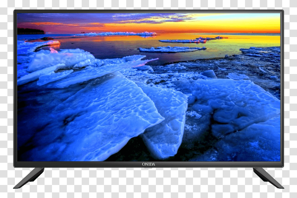 Picture Of Onida 32 Onida Led Tv, Nature, Outdoors, Ice, Mountain Transparent Png