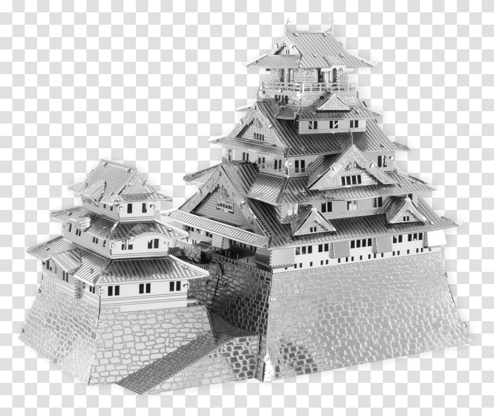 Picture Of Osaka Castle Metal Earth Osaka Castle, Architecture, Building, Fort, Moat Transparent Png