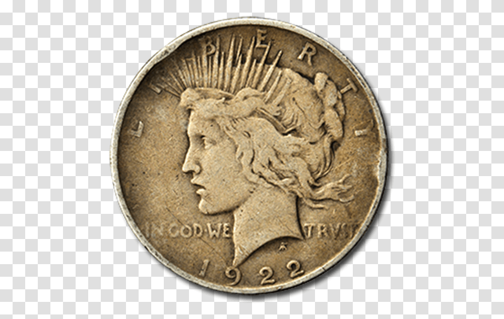 Picture Of Peace Silver Dollar Cash, Coin, Money, Rug, Nickel Transparent Png