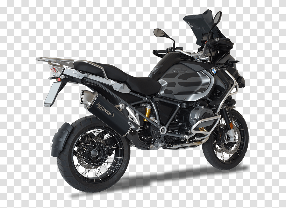 Picture Of Silencer 4 Track R Black Bmw Gs1200 2018 Hp Corse Gs, Motorcycle, Vehicle, Transportation, Machine Transparent Png