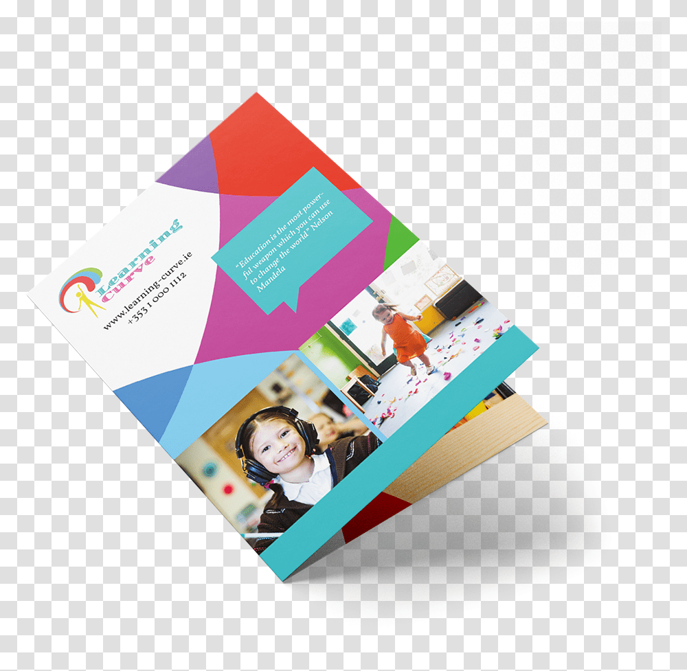 Picture Of Single Folded Leaflet Printing Graphic Design, Advertisement, Poster, Flyer, Paper Transparent Png