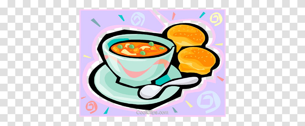 Picture Of Soup Bowl, Meal, Food, Dish, Pottery Transparent Png