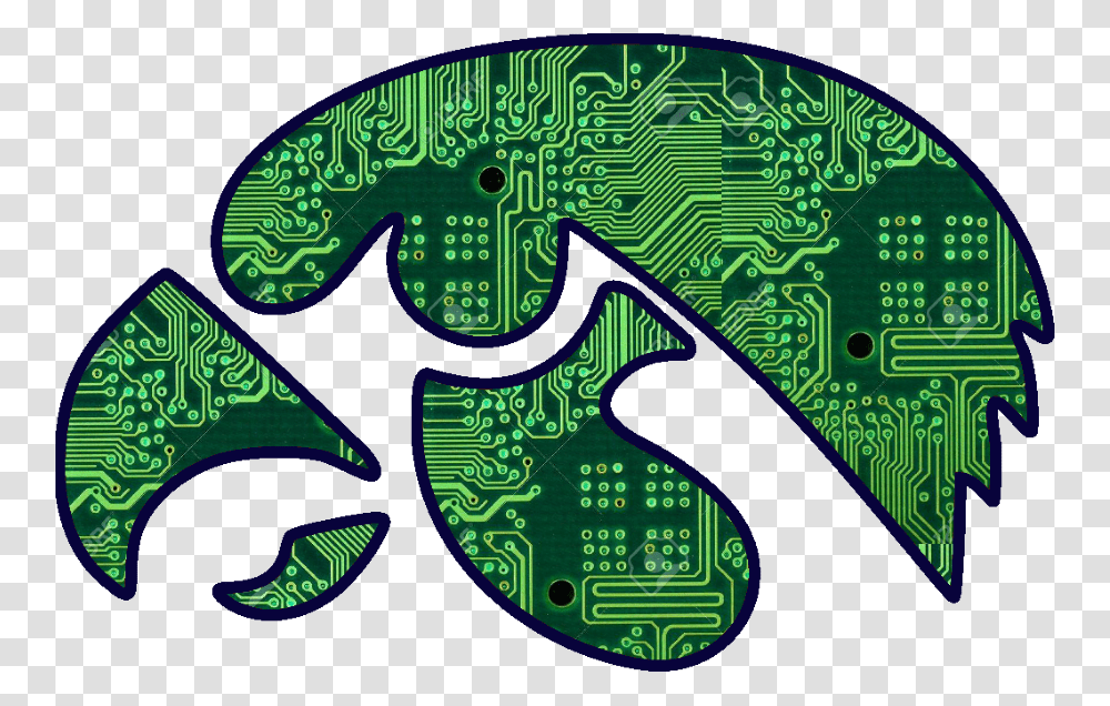 Picture Of The Tech Hawk Logo Illustration, Urban, Green Transparent Png