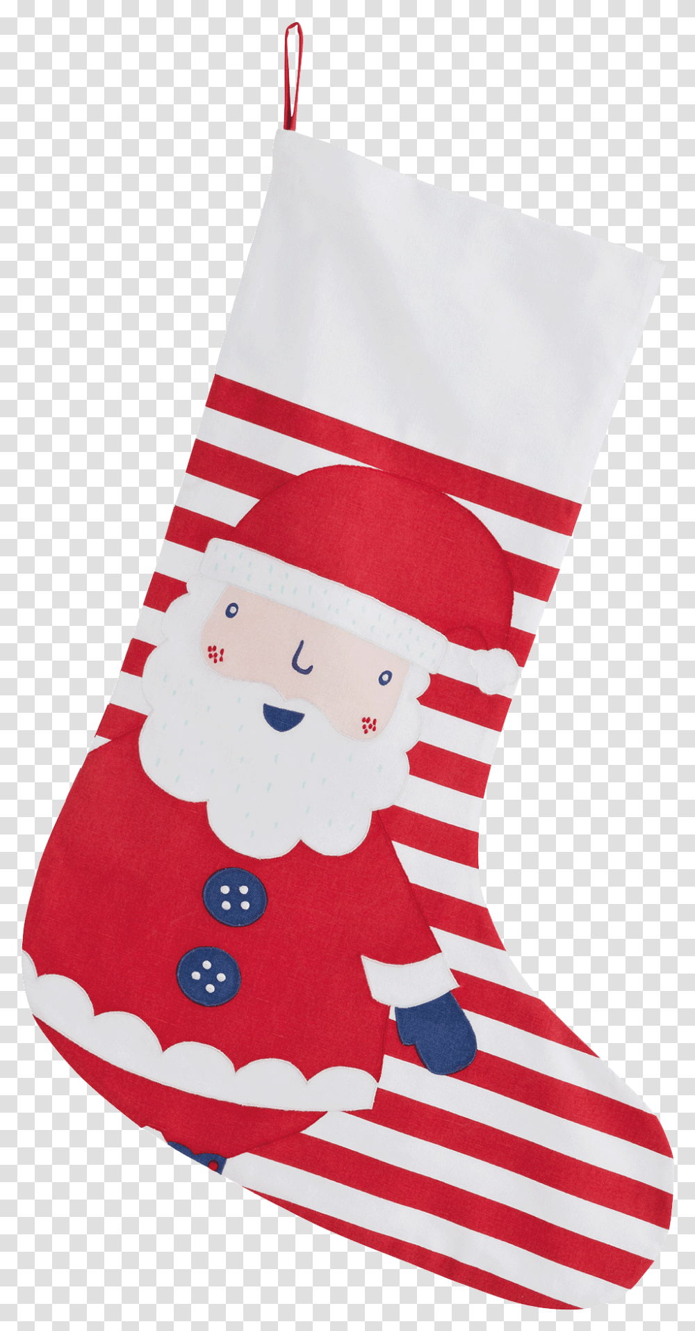 Picture Of Unpersonalised Christmas Stocking Christmas Stocking, Gift, Rug Transparent Png