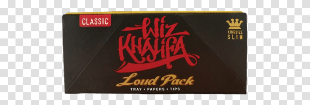 Picture Of Wiz Khalifa Loud Pack King Size Slim Rolling Paper, Alphabet, Leisure Activities, Driving License Transparent Png