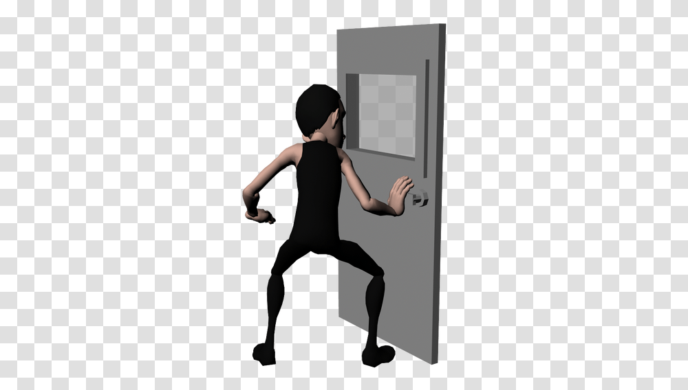 Picture Open The Door Animation, Person, Dance Pose, Leisure Activities, Silhouette Transparent Png