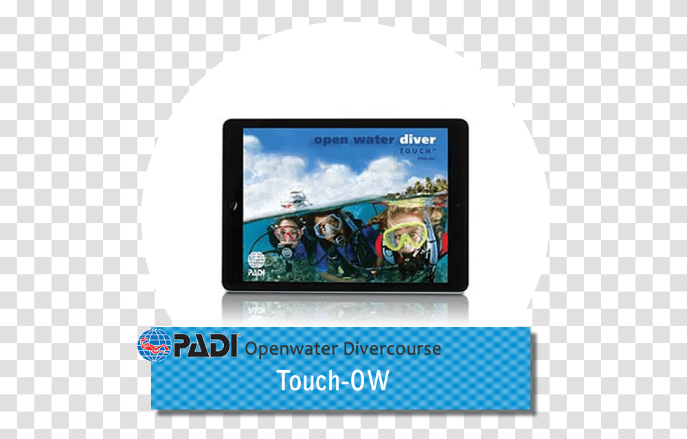 Picture Padi Open Water Diver Touch, Cushion, Electronics, Computer, Pillow Transparent Png