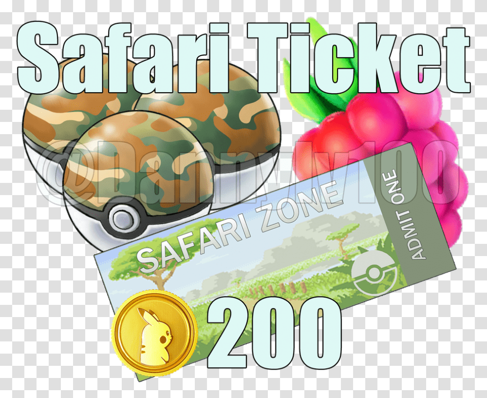Picture Pokemon Safari Zone Ticket, Advertisement, Poster, Flyer, Paper Transparent Png