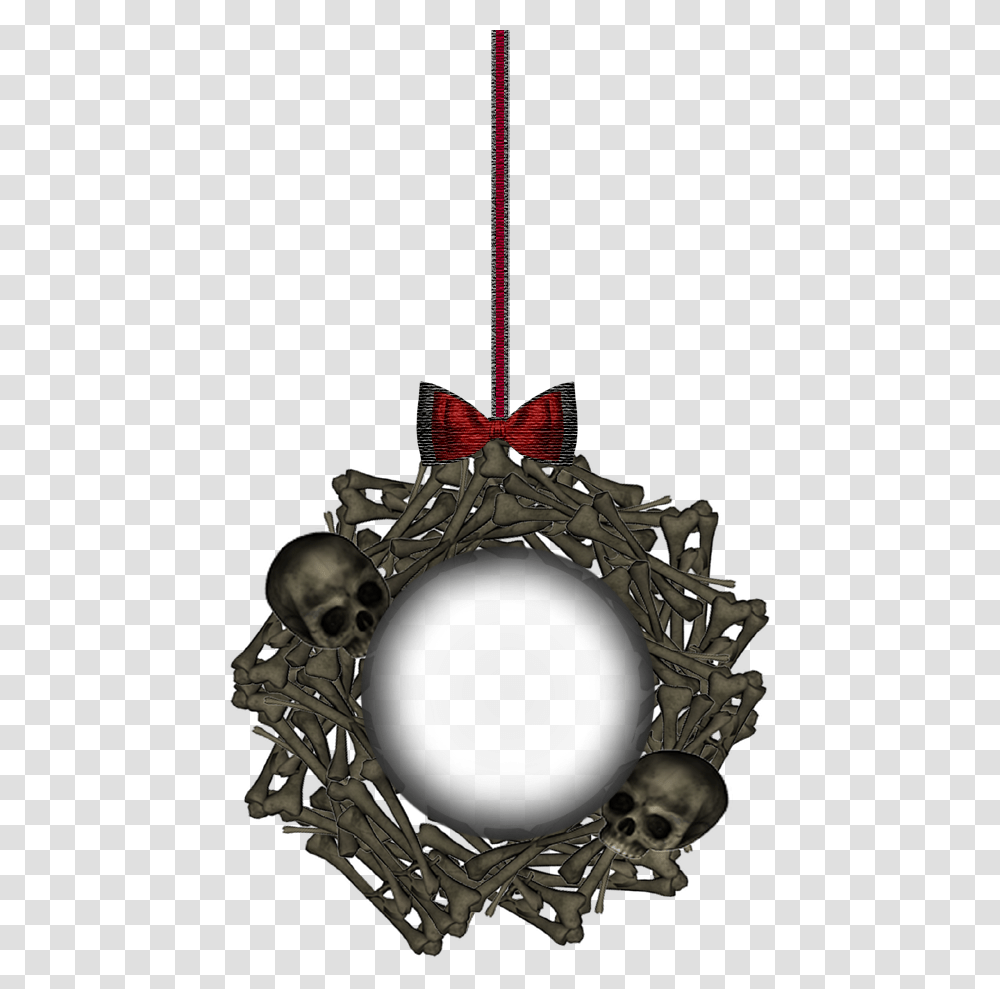 Picture Portable Skull Frame Ornament Graphics Network Gothic Picture Frame, Wreath, Sphere Transparent Png