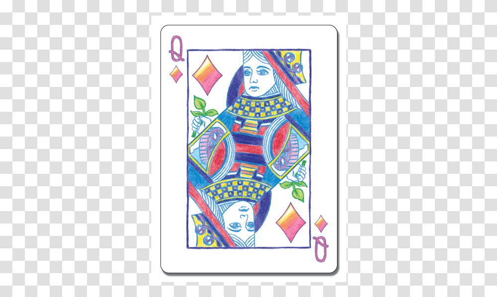 Picture Queen Of Clubs, Doodle, Drawing, Painting Transparent Png