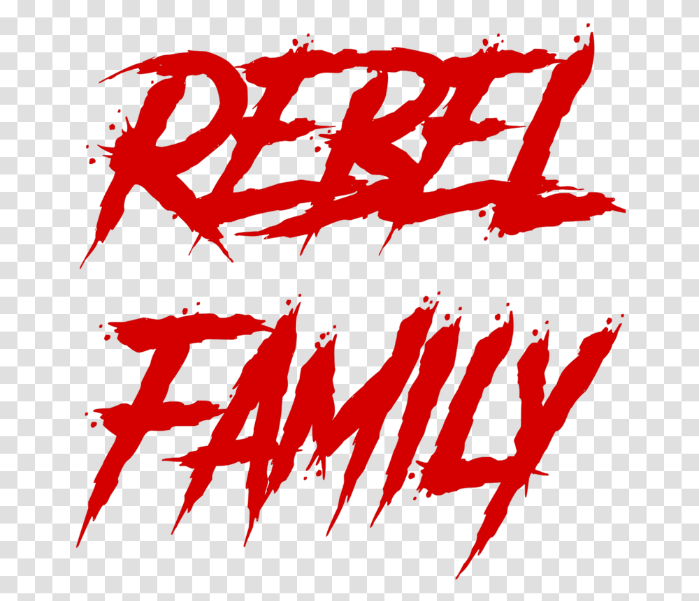 Picture Rebel Family Anthony Beastmode, Handwriting, Calligraphy, Label Transparent Png